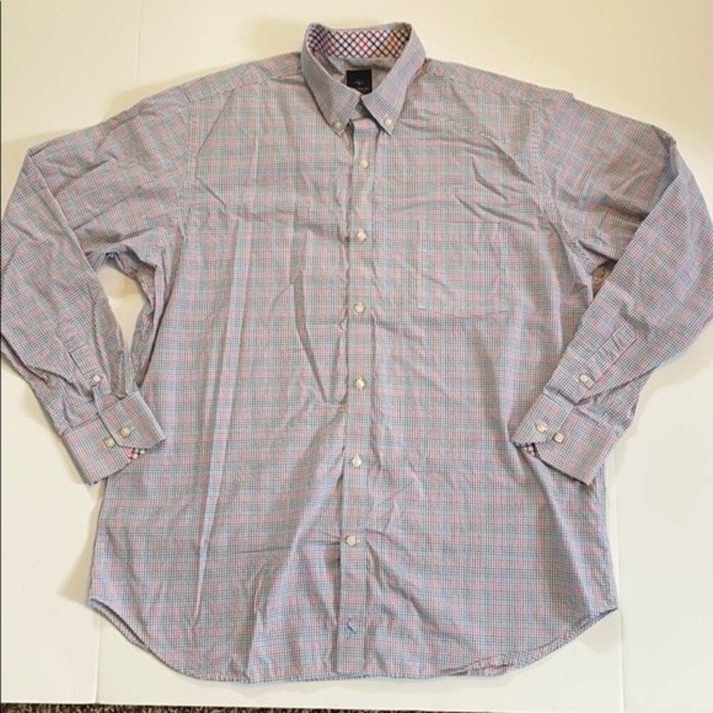 Men’s Tailorbyrd Checkered XL button down shirt